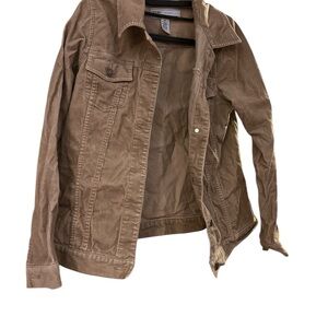 Women’s Maternity Tan corduroy Jacket